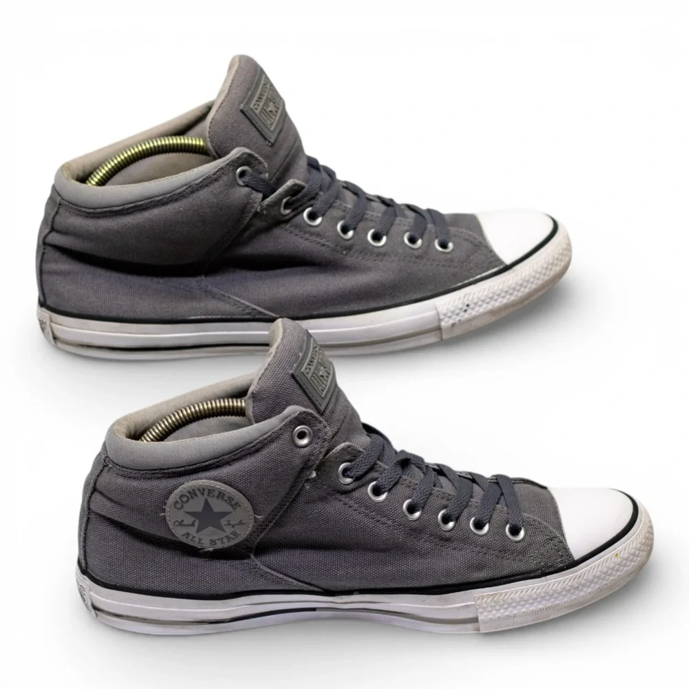 Converse Chuck Taylor All Star Madison Men‎ 12 Grey Good Mid Top Sneaker 155470C
